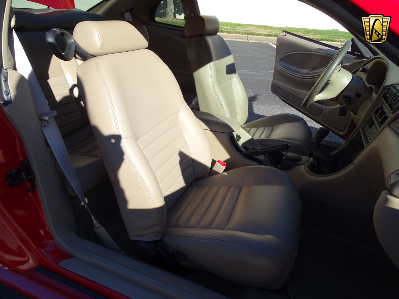 824 Miles Only: 1999 Ford Mustang Cobra SVT Is Red With Fury For Not Being Driven