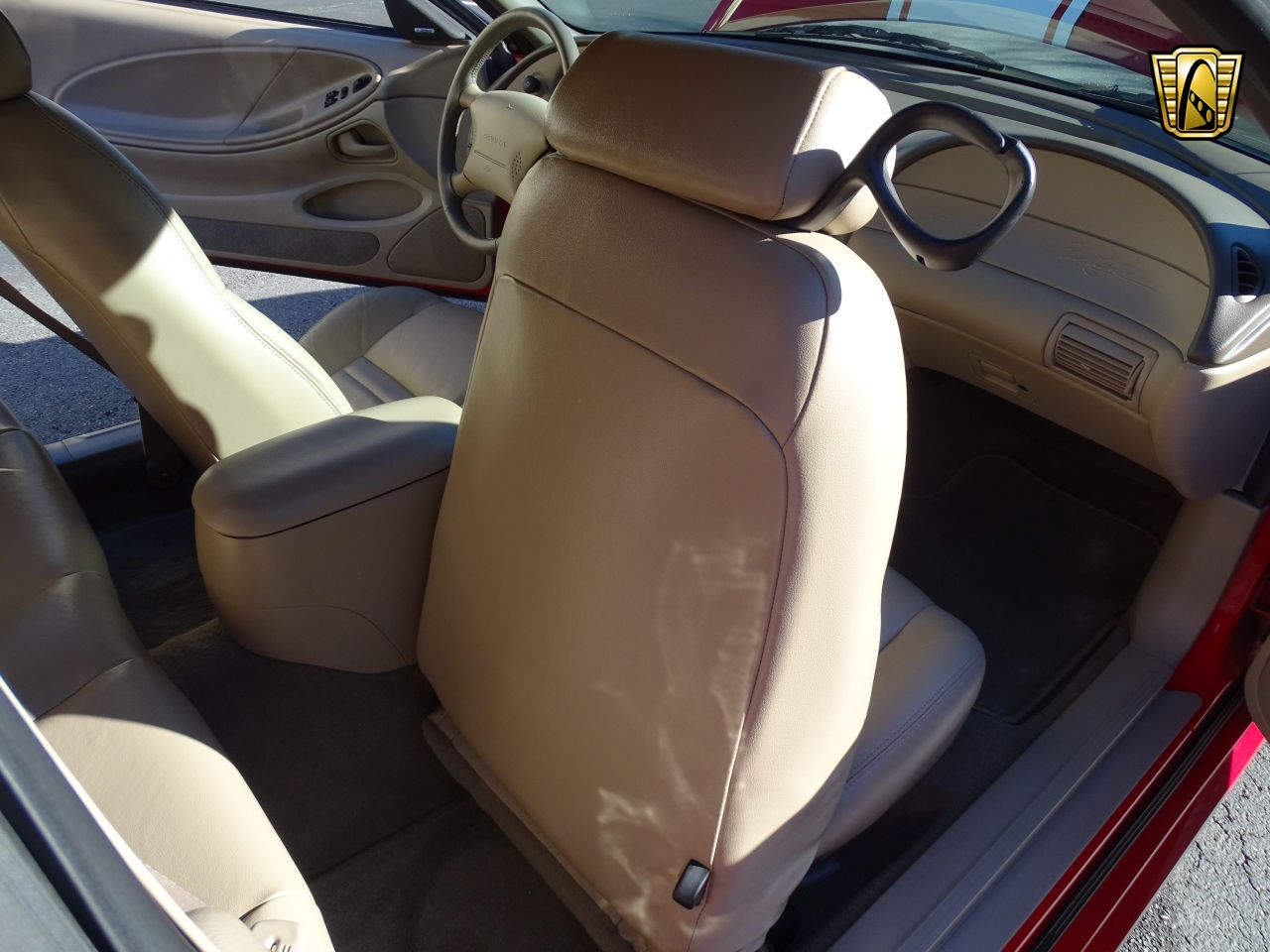 824 Miles Only: 1999 Ford Mustang Cobra SVT Is Red With Fury For Not Being Driven