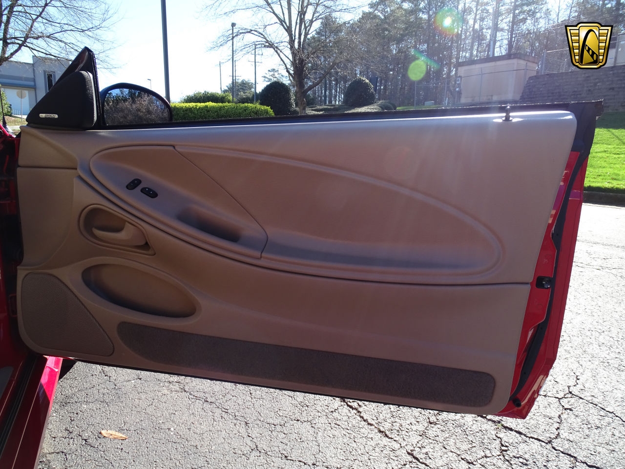 824 Miles Only: 1999 Ford Mustang Cobra SVT Is Red With Fury For Not Being Driven