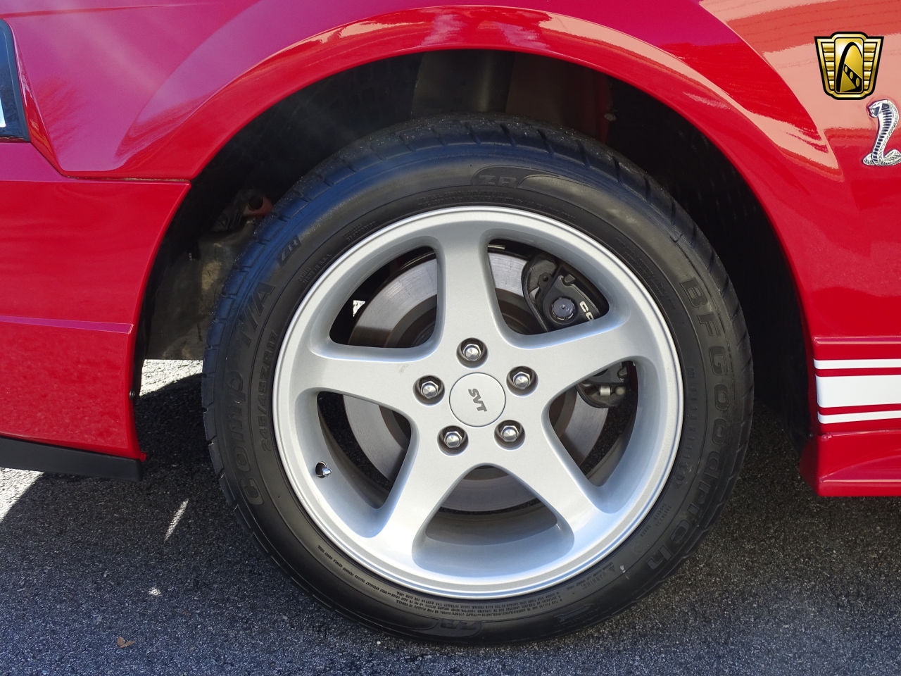 824 Miles Only: 1999 Ford Mustang Cobra SVT Is Red With Fury For Not Being Driven