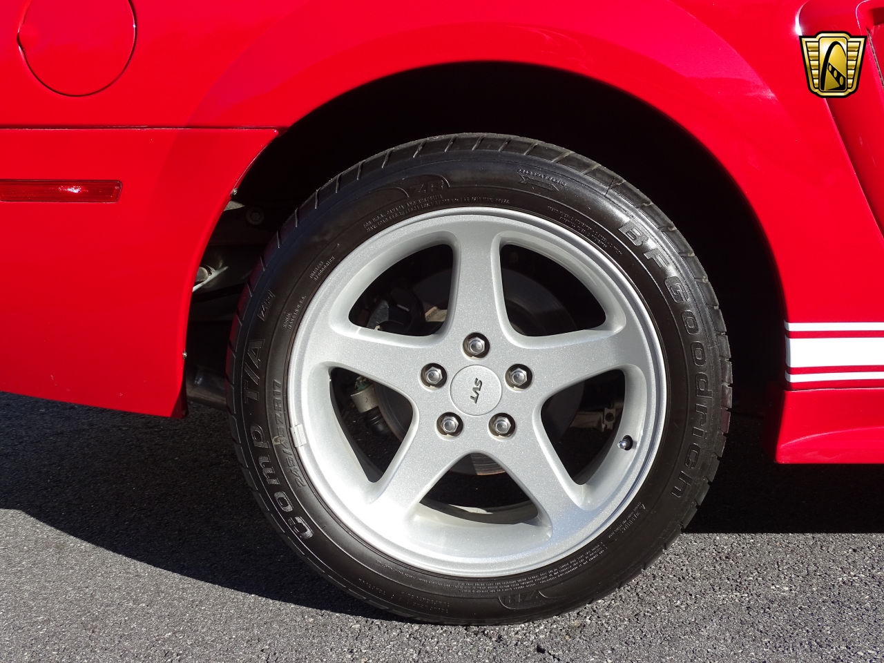 824 Miles Only: 1999 Ford Mustang Cobra SVT Is Red With Fury For Not Being Driven