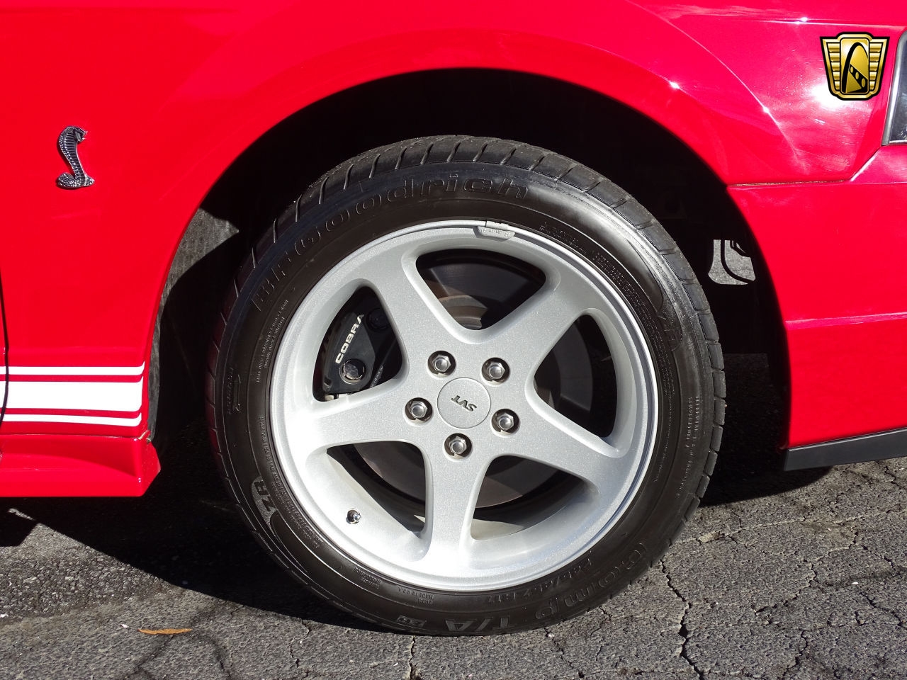 824 Miles Only: 1999 Ford Mustang Cobra SVT Is Red With Fury For Not Being Driven