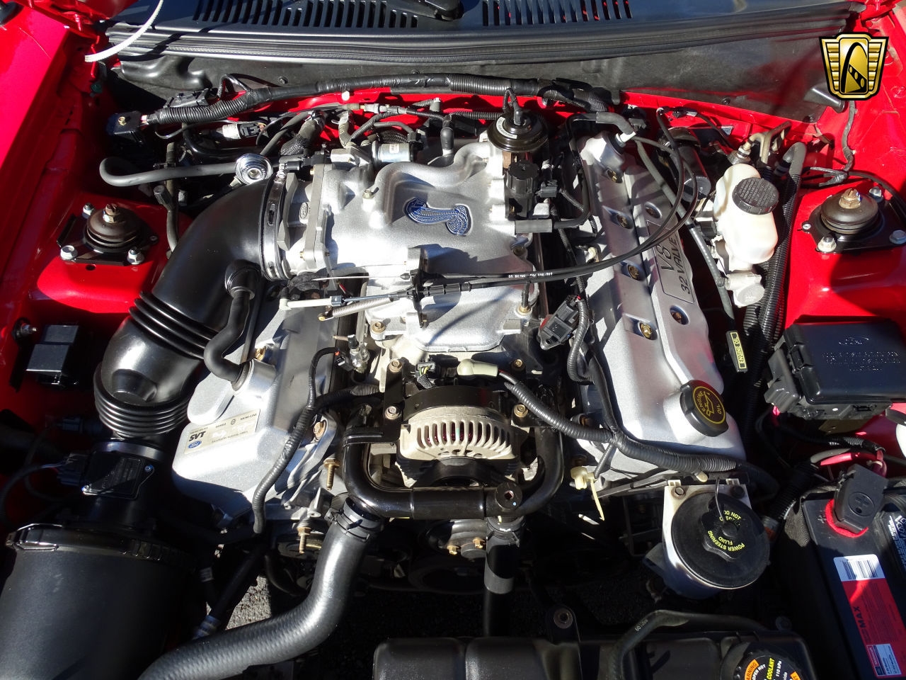 824 Miles Only: 1999 Ford Mustang Cobra SVT Is Red With Fury For Not Being Driven