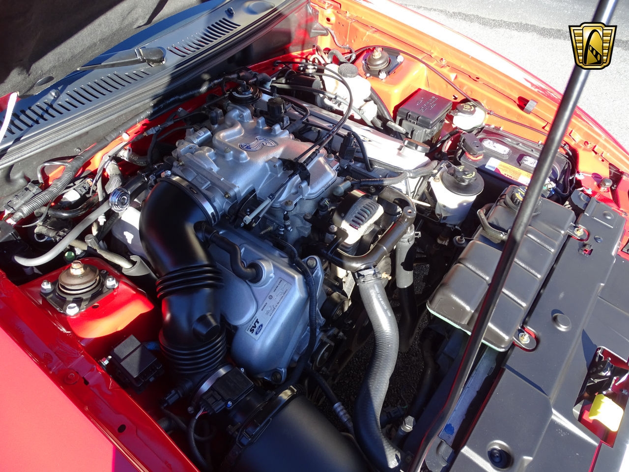 824 Miles Only: 1999 Ford Mustang Cobra SVT Is Red With Fury For Not Being Driven