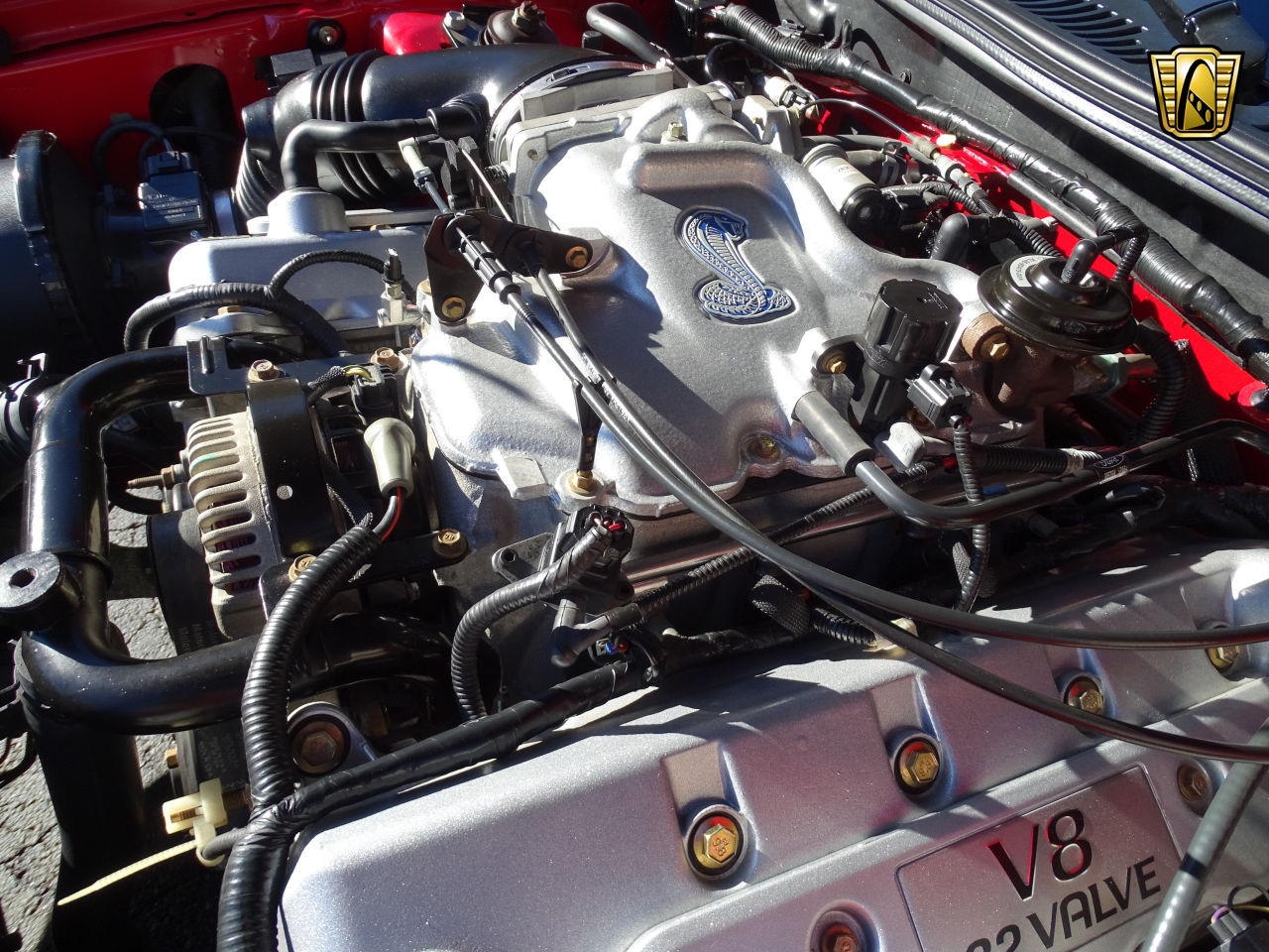 824 Miles Only: 1999 Ford Mustang Cobra SVT Is Red With Fury For Not Being Driven