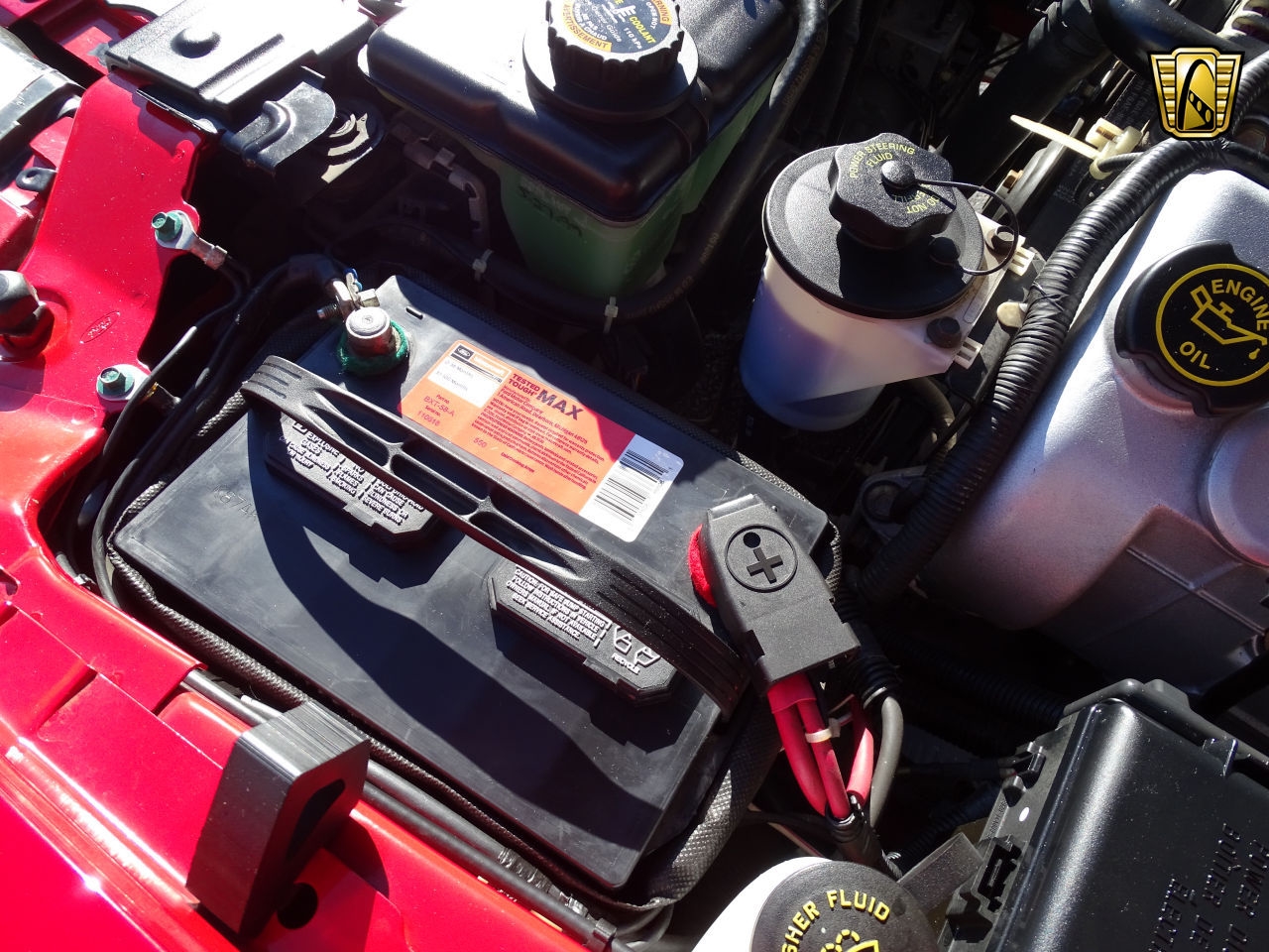 824 Miles Only: 1999 Ford Mustang Cobra SVT Is Red With Fury For Not Being Driven