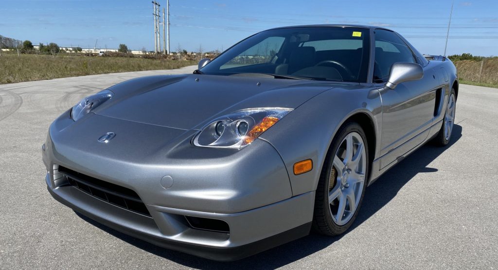  Can You Believe This 2004 Acura NSX-T Was Only Driven 1,900 Miles Since New?