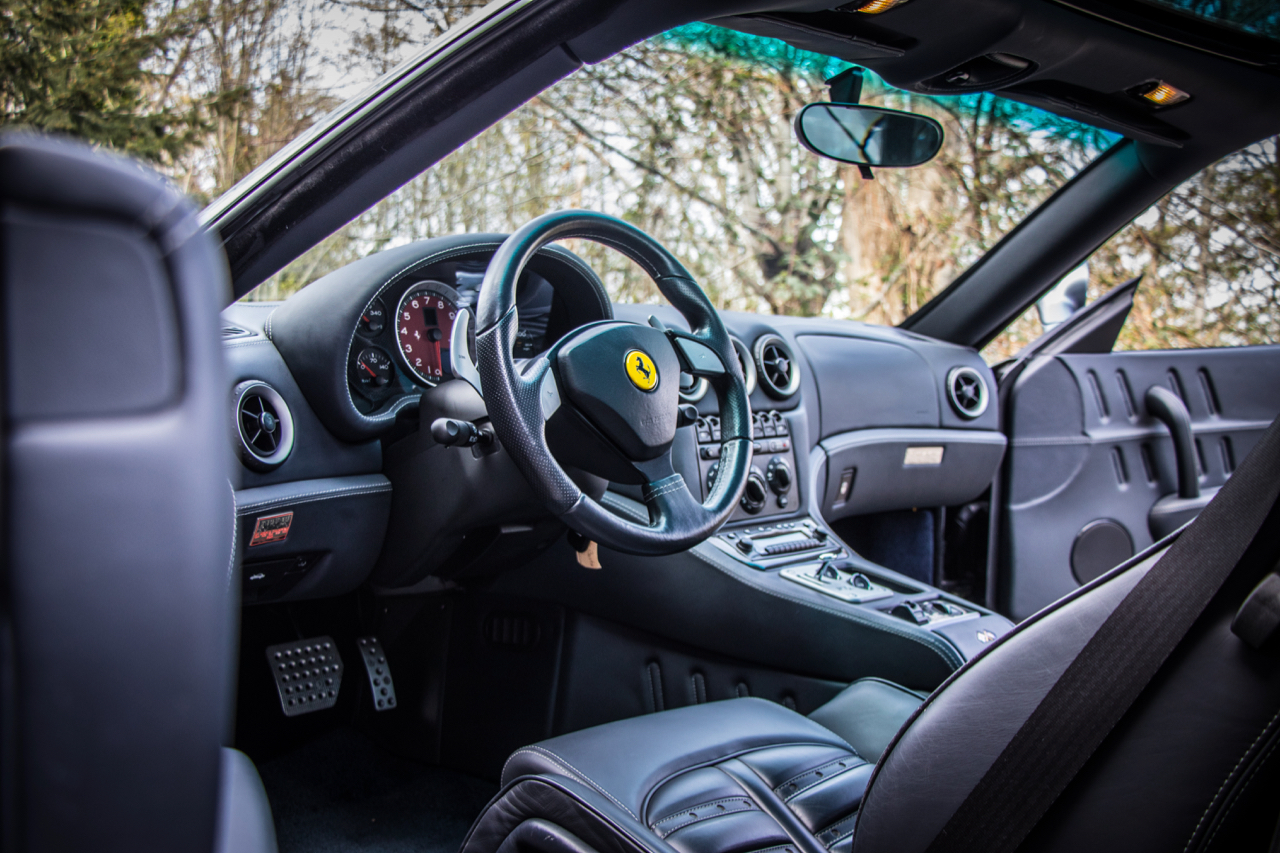 This 6k-Mile 2005 Ferrari 575 Superamerica Is A Super Class Act