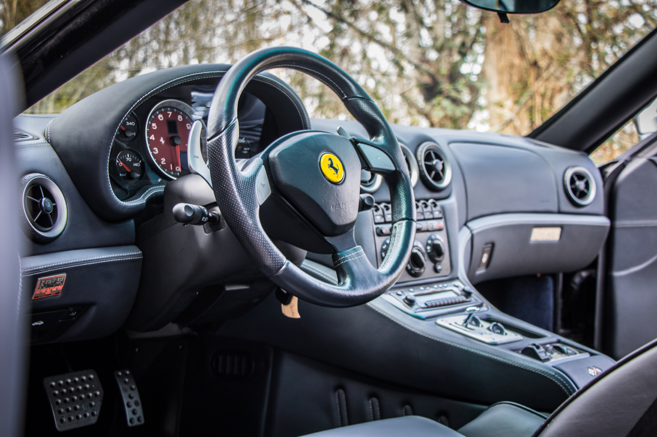 This 6k-Mile 2005 Ferrari 575 Superamerica Is A Super Class Act