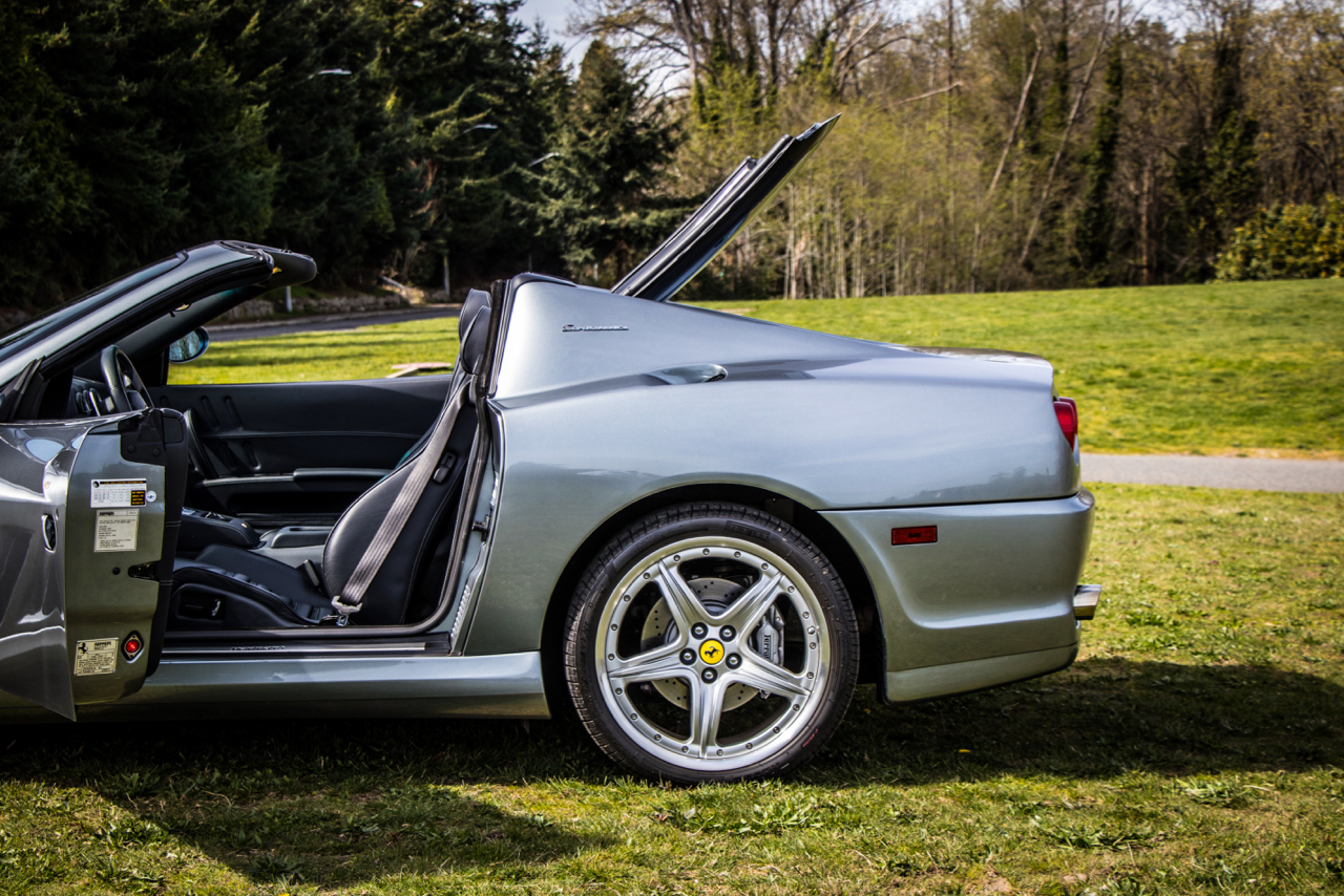 This 6k-Mile 2005 Ferrari 575 Superamerica Is A Super Class Act