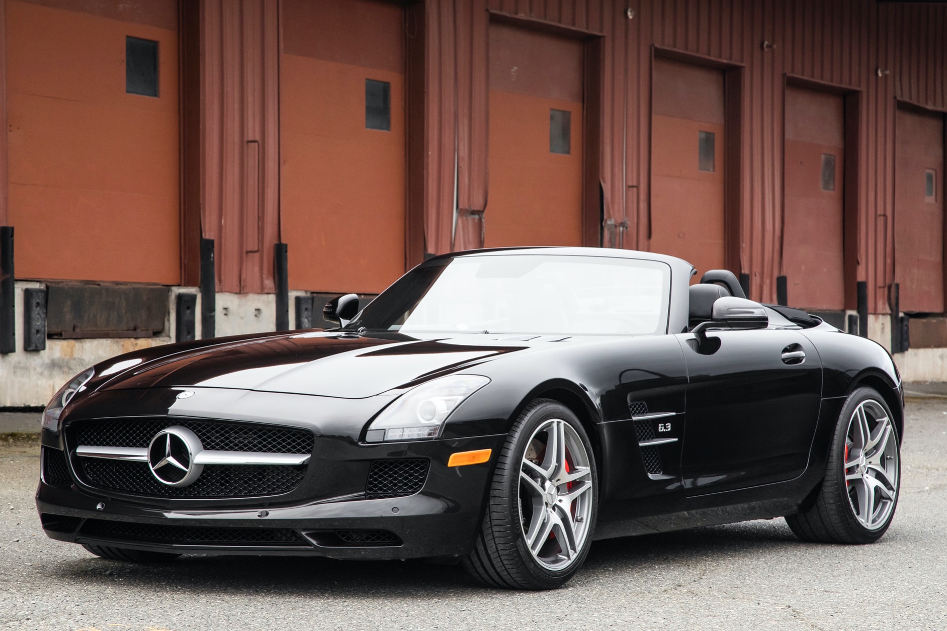 7K-Mile Mercedes SLS AMG Roadster Is The Perfect Trophy Car
