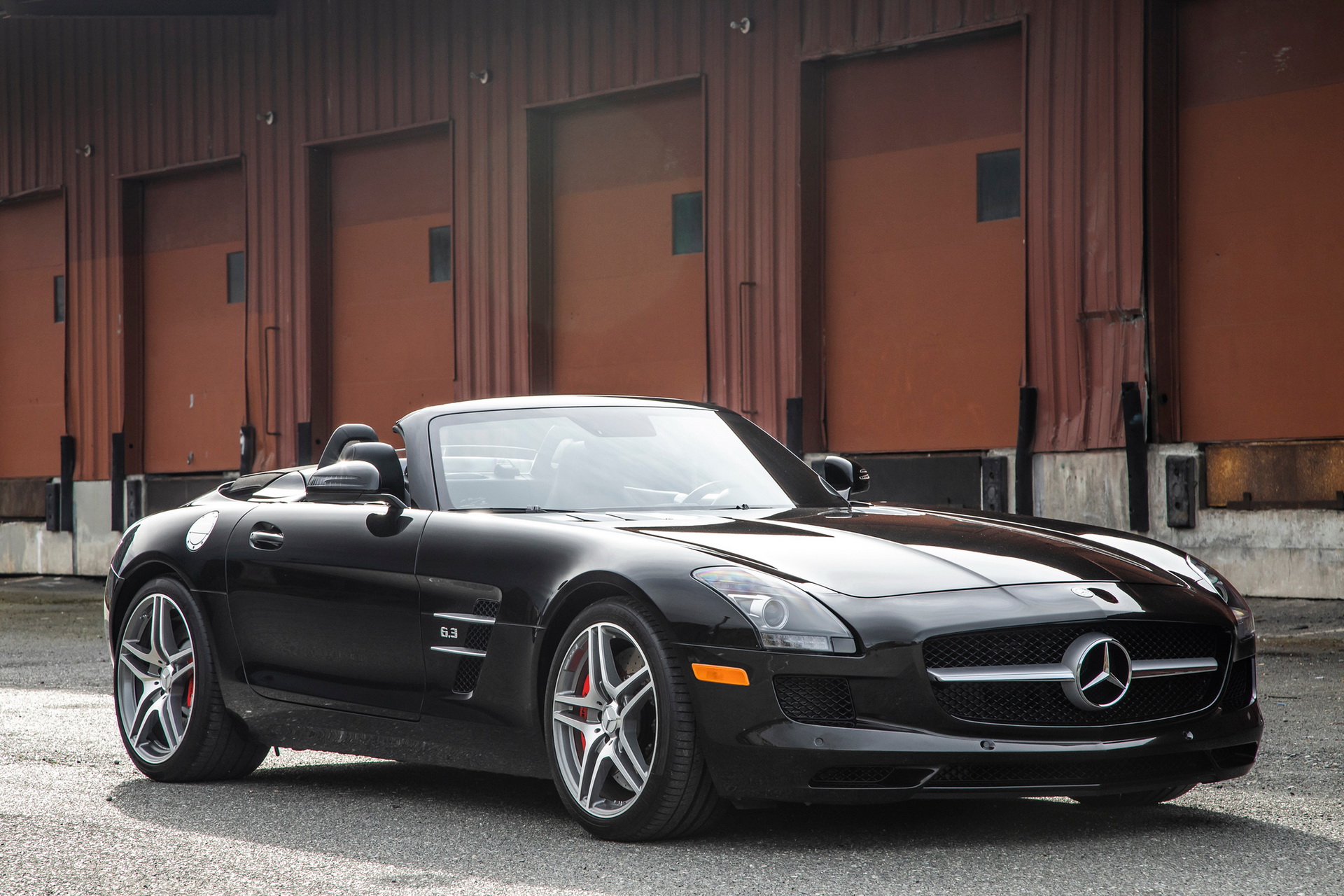 7K-Mile Mercedes SLS AMG Roadster Is The Perfect Trophy Car