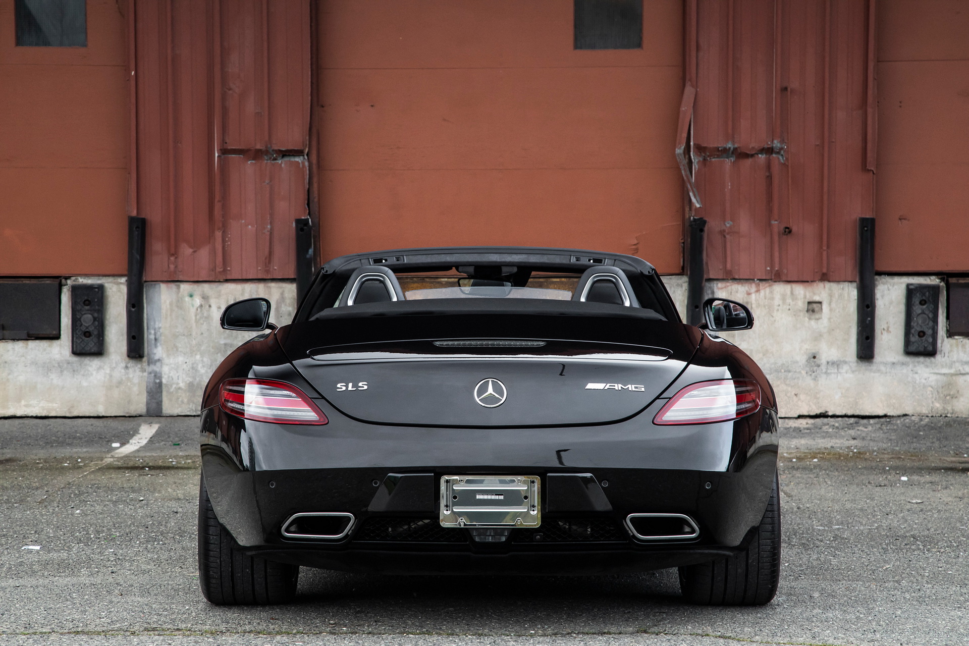 7K-Mile Mercedes SLS AMG Roadster Is The Perfect Trophy Car