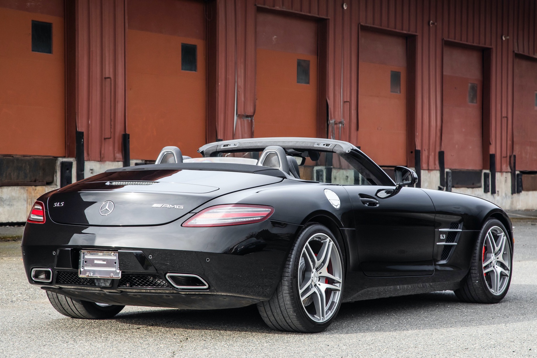 7K-Mile Mercedes SLS AMG Roadster Is The Perfect Trophy Car