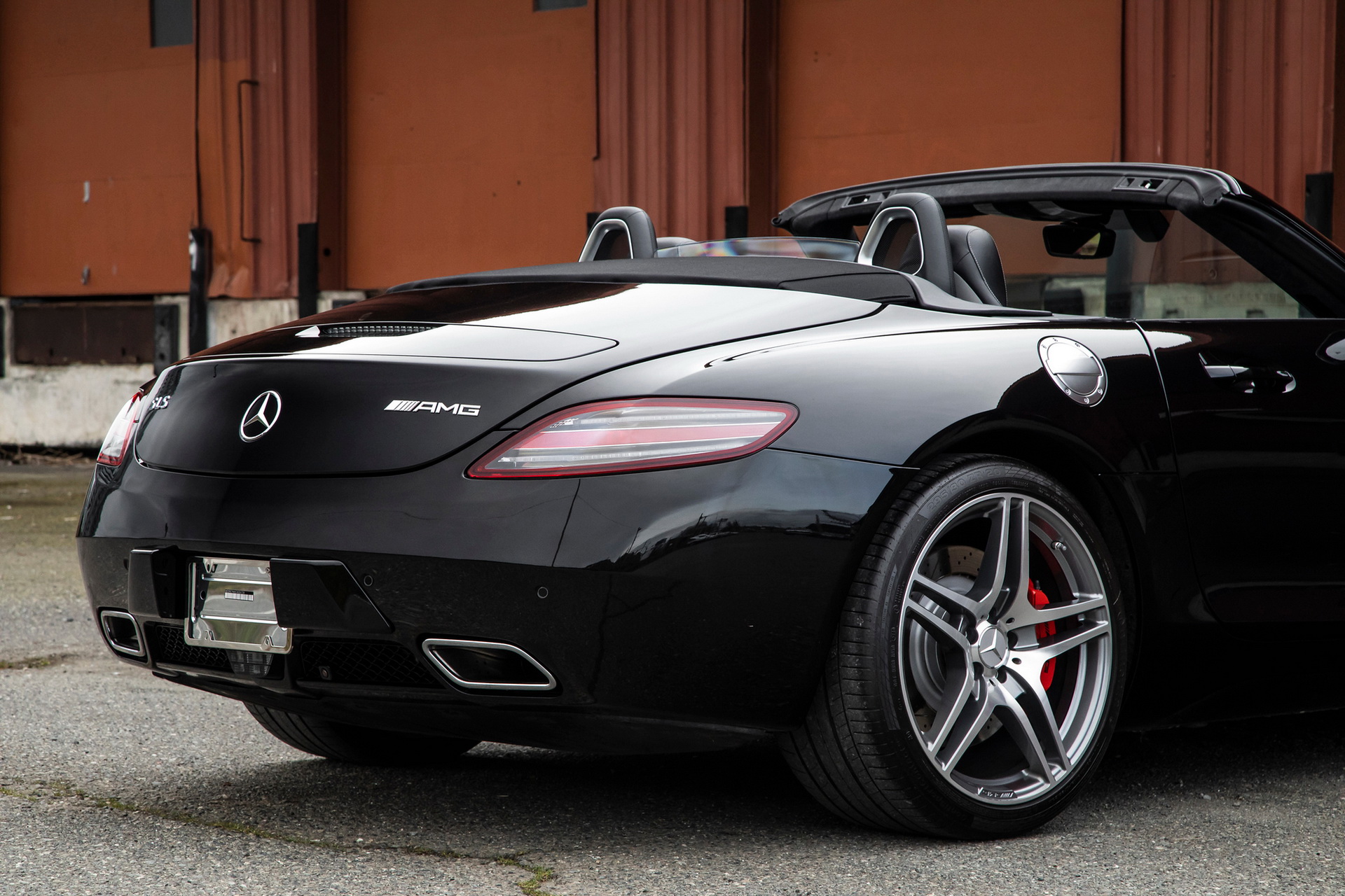 7K-Mile Mercedes SLS AMG Roadster Is The Perfect Trophy Car