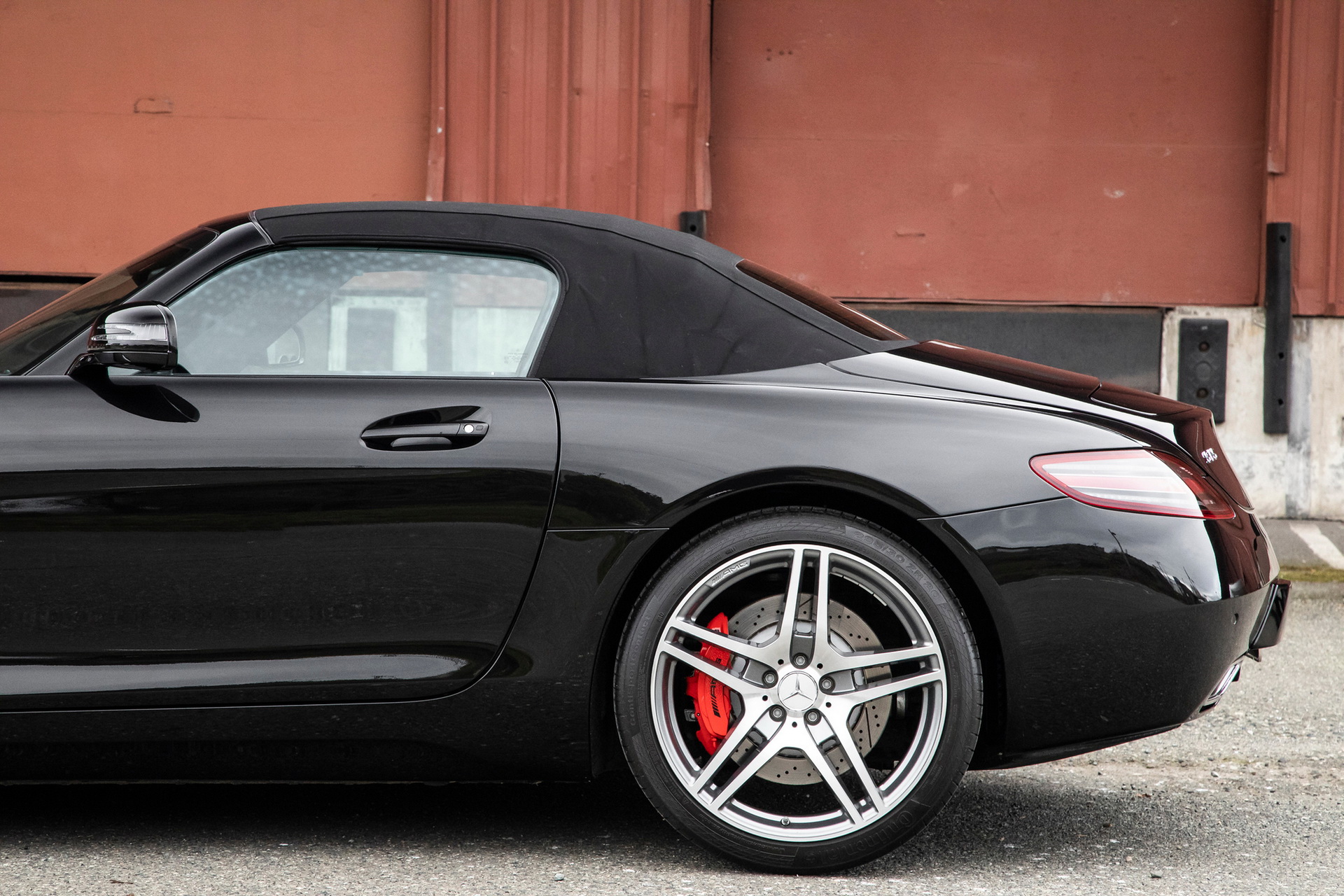 7K-Mile Mercedes SLS AMG Roadster Is The Perfect Trophy Car