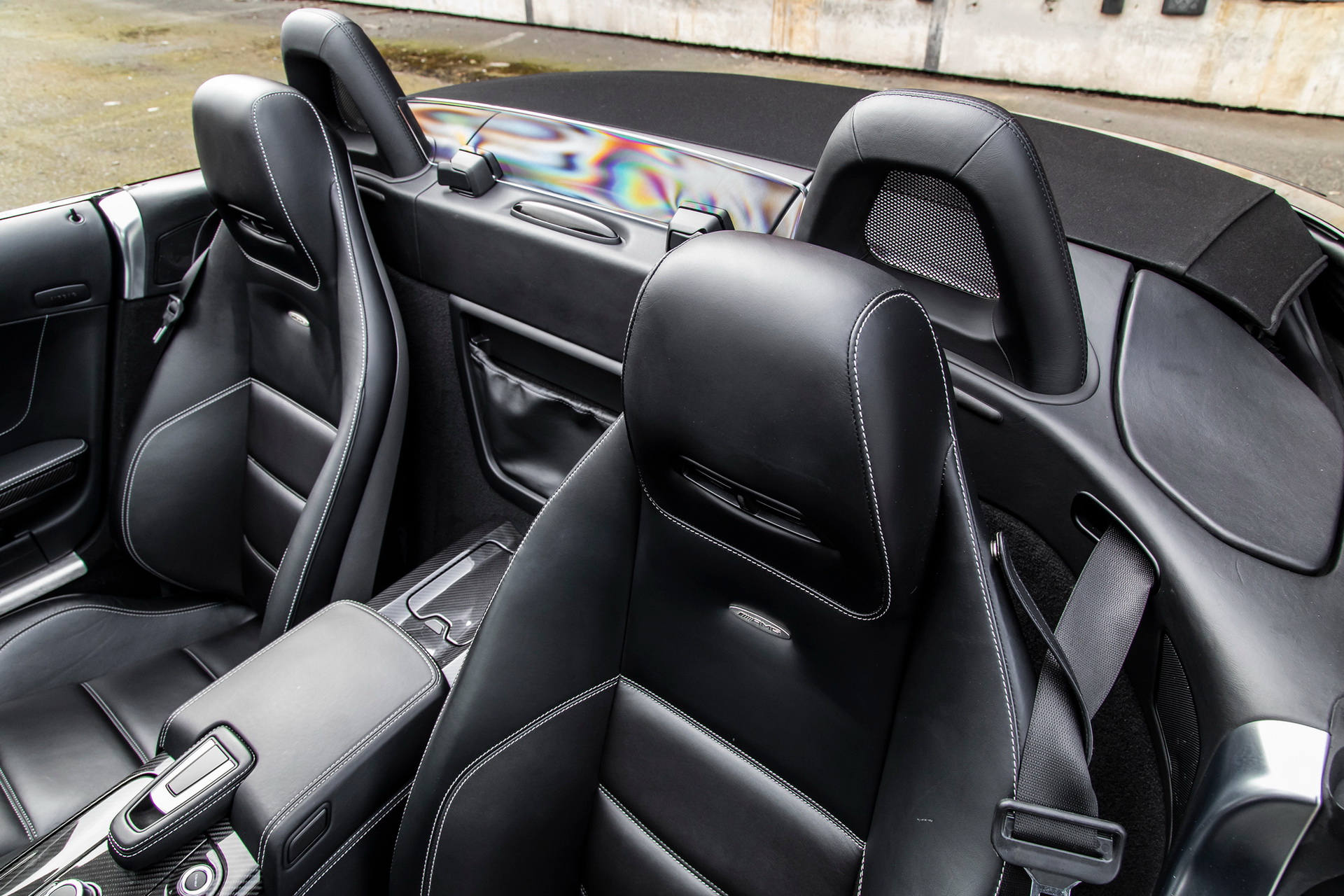 7K-Mile Mercedes SLS AMG Roadster Is The Perfect Trophy Car