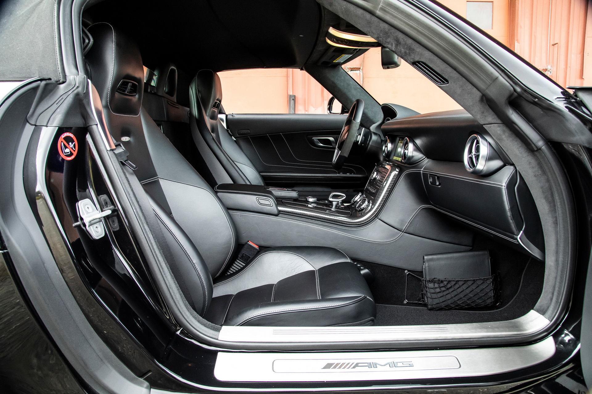 7K-Mile Mercedes SLS AMG Roadster Is The Perfect Trophy Car