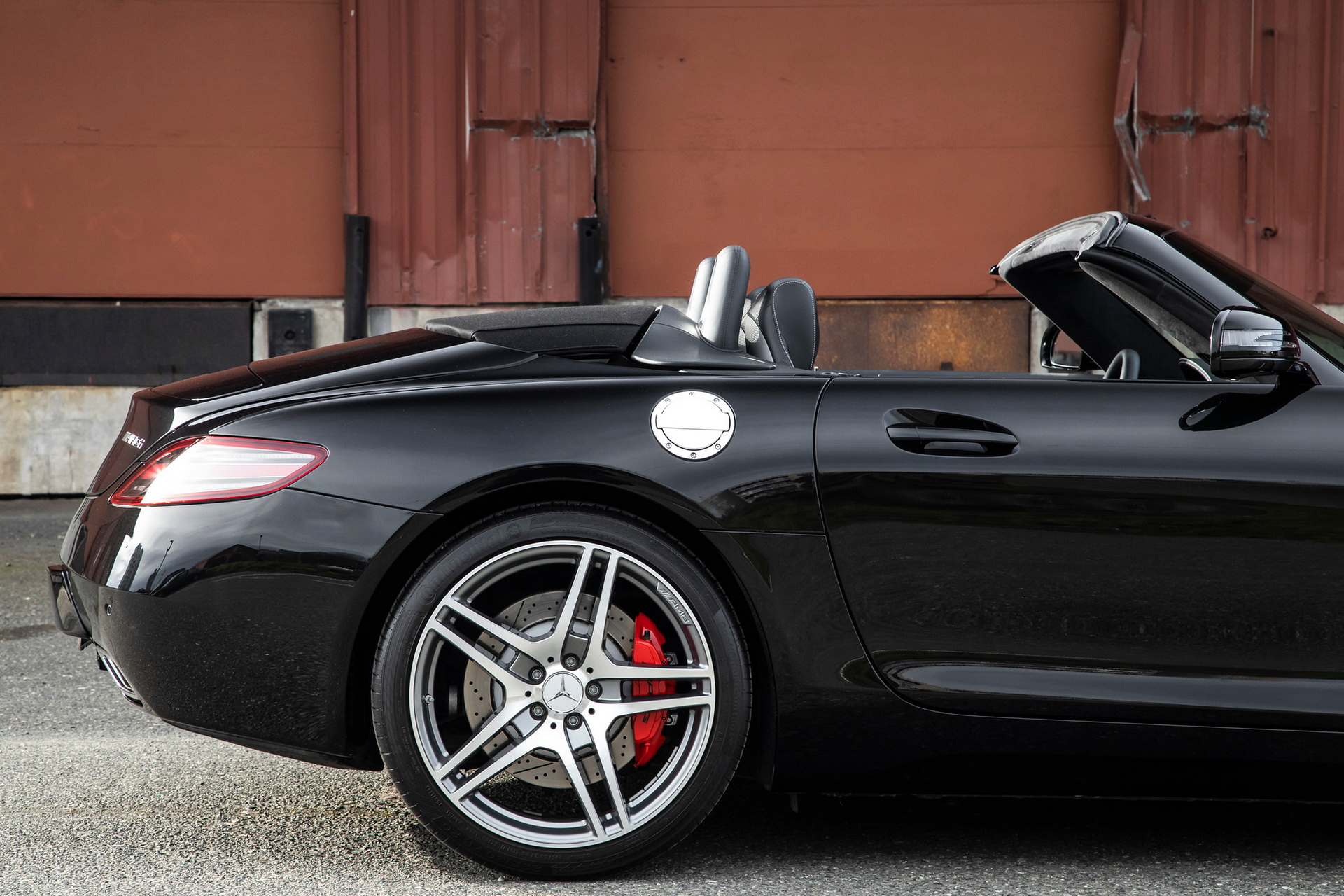7K-Mile Mercedes SLS AMG Roadster Is The Perfect Trophy Car