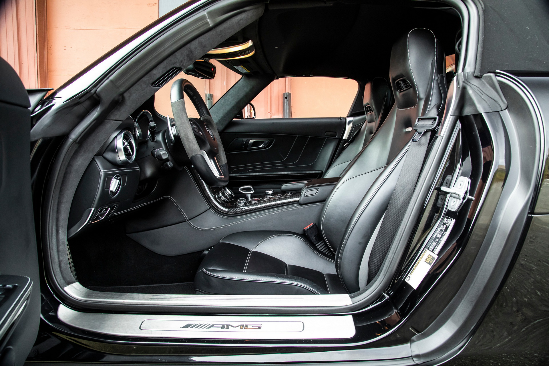 7K-Mile Mercedes SLS AMG Roadster Is The Perfect Trophy Car