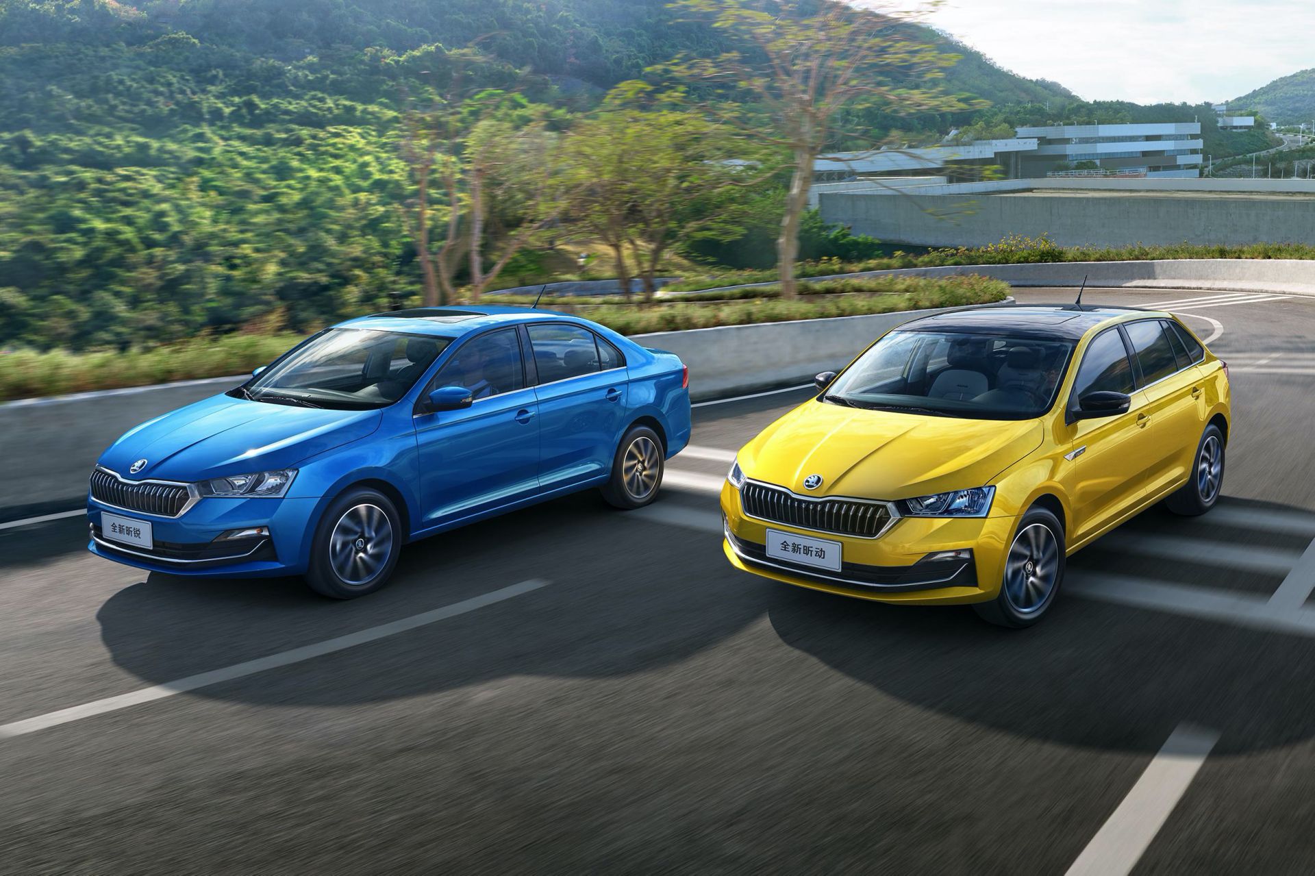 Facelifted Skoda Rapid Lineup Debuts In China, Gets Fewer Updates Than Russian Model