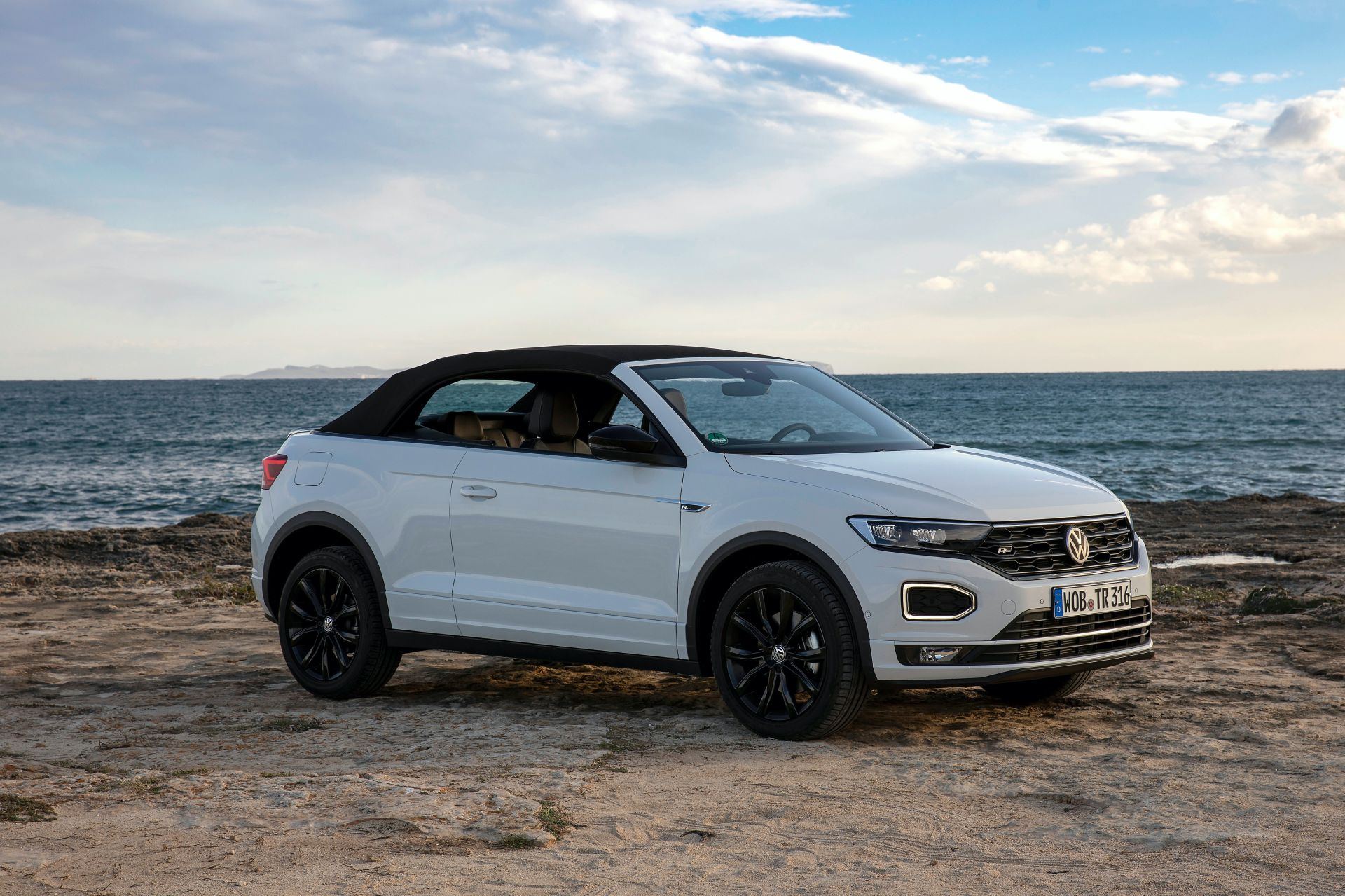 VW T-Roc Cabriolet: High-Riding Golf Convertible Successor Overexposed In 325 Photos, Videos