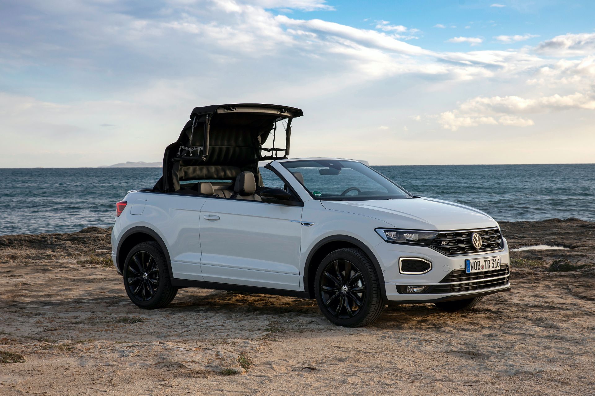 VW T-Roc Cabriolet: High-Riding Golf Convertible Successor Overexposed In 325 Photos, Videos