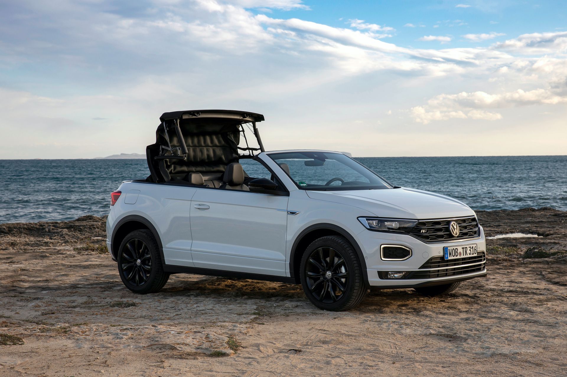 VW T-Roc Cabriolet: High-Riding Golf Convertible Successor Overexposed In 325 Photos, Videos