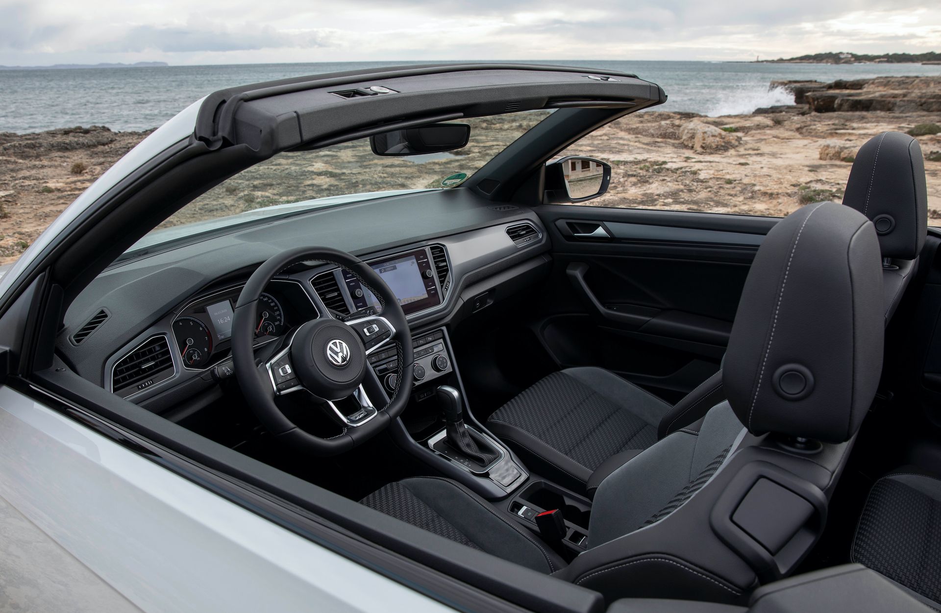 VW T-Roc Cabriolet: High-Riding Golf Convertible Successor Overexposed In 325 Photos, Videos