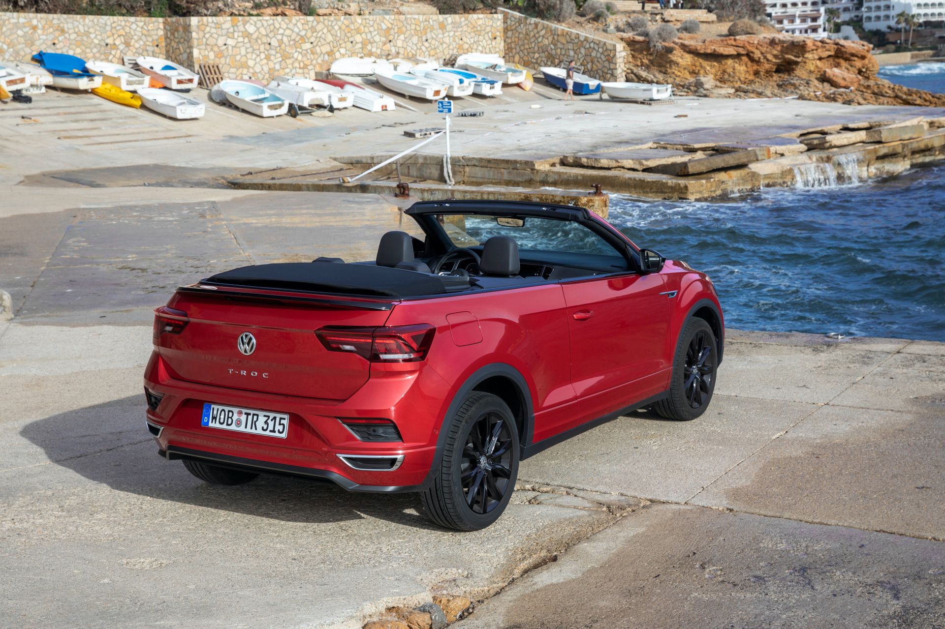 VW T-Roc Cabriolet: High-Riding Golf Convertible Successor Overexposed In 325 Photos, Videos