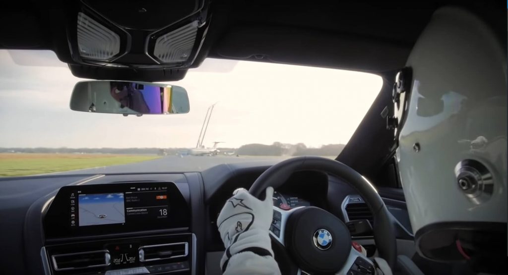  The Stig Fights Physics And The Elements In BMW M8 Competition, But Can’t Beat The Old M3 E90