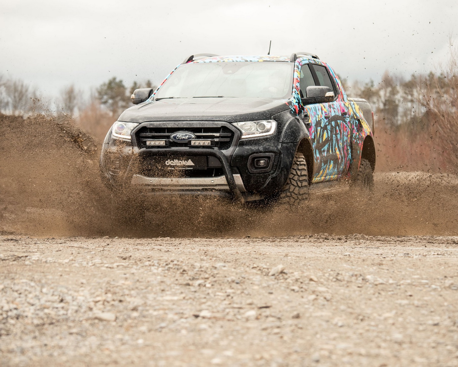 This Euro-Tuned Ford Ranger Comes With A “Pedestrian Safety Bar”