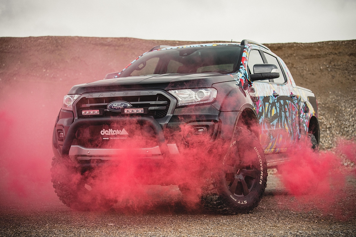 This Euro-Tuned Ford Ranger Comes With A “Pedestrian Safety Bar”