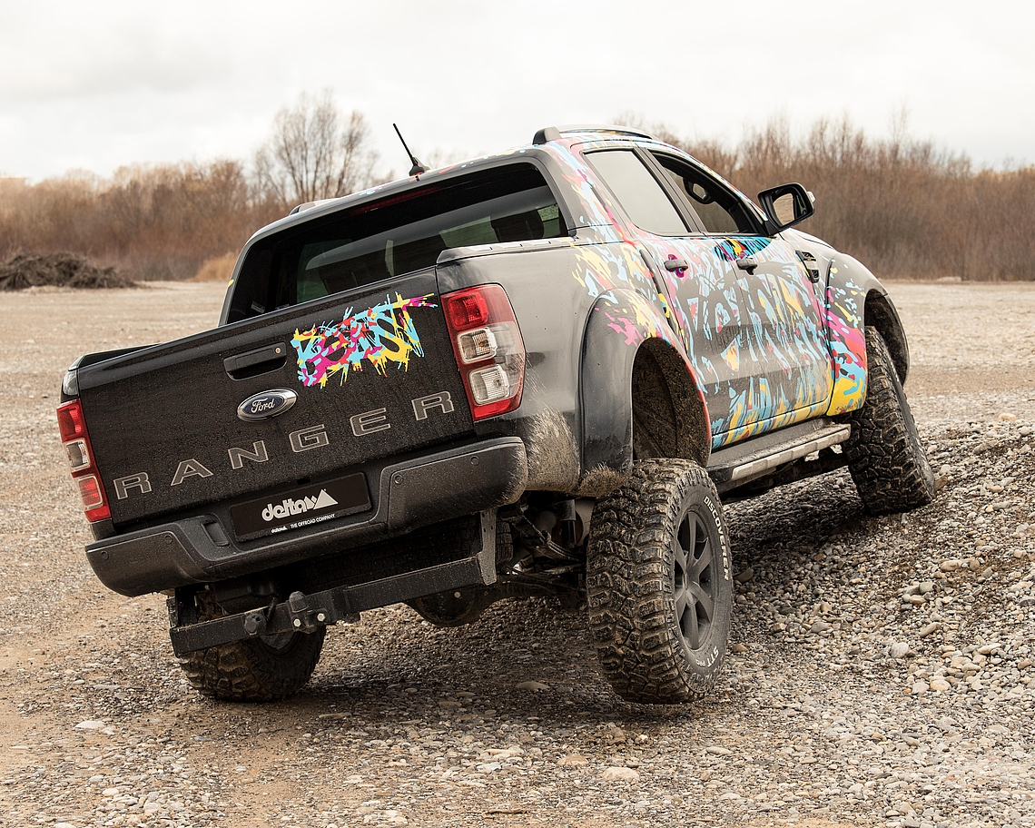 This Euro-Tuned Ford Ranger Comes With A “Pedestrian Safety Bar”