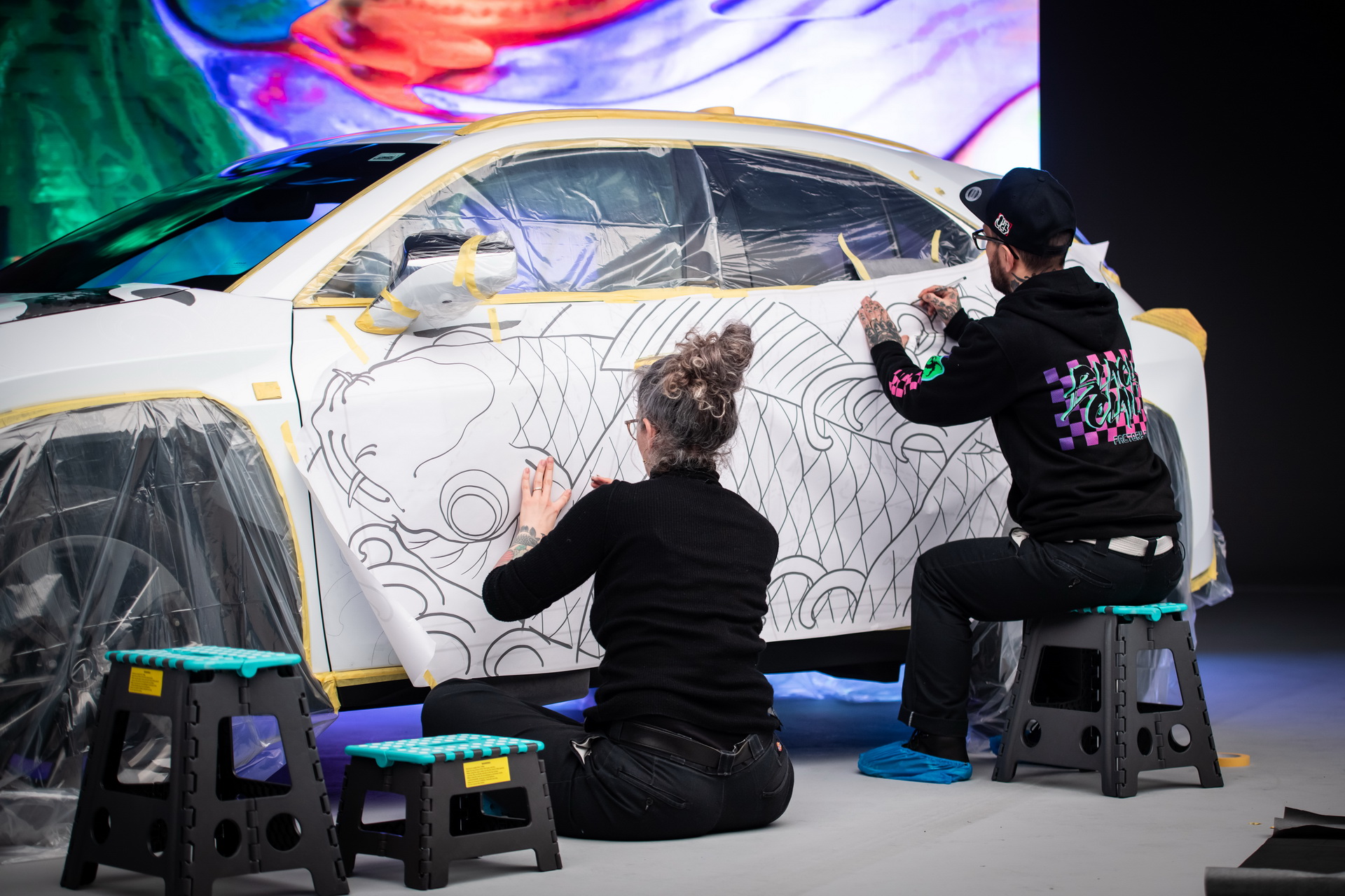 It Cost Over $145,000 To Create The World’s First Tattooed Car