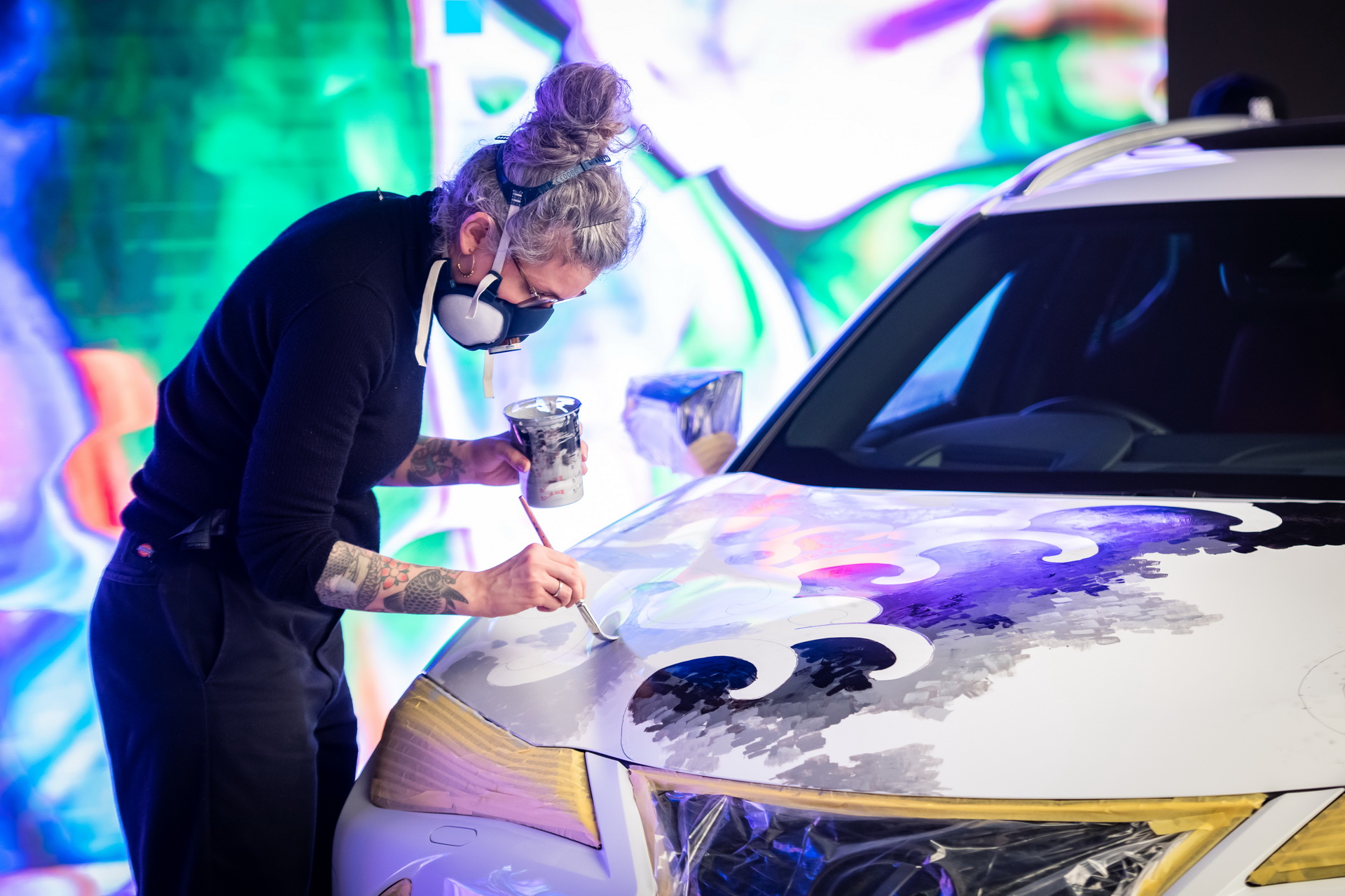 It Cost Over $145,000 To Create The World’s First Tattooed Car