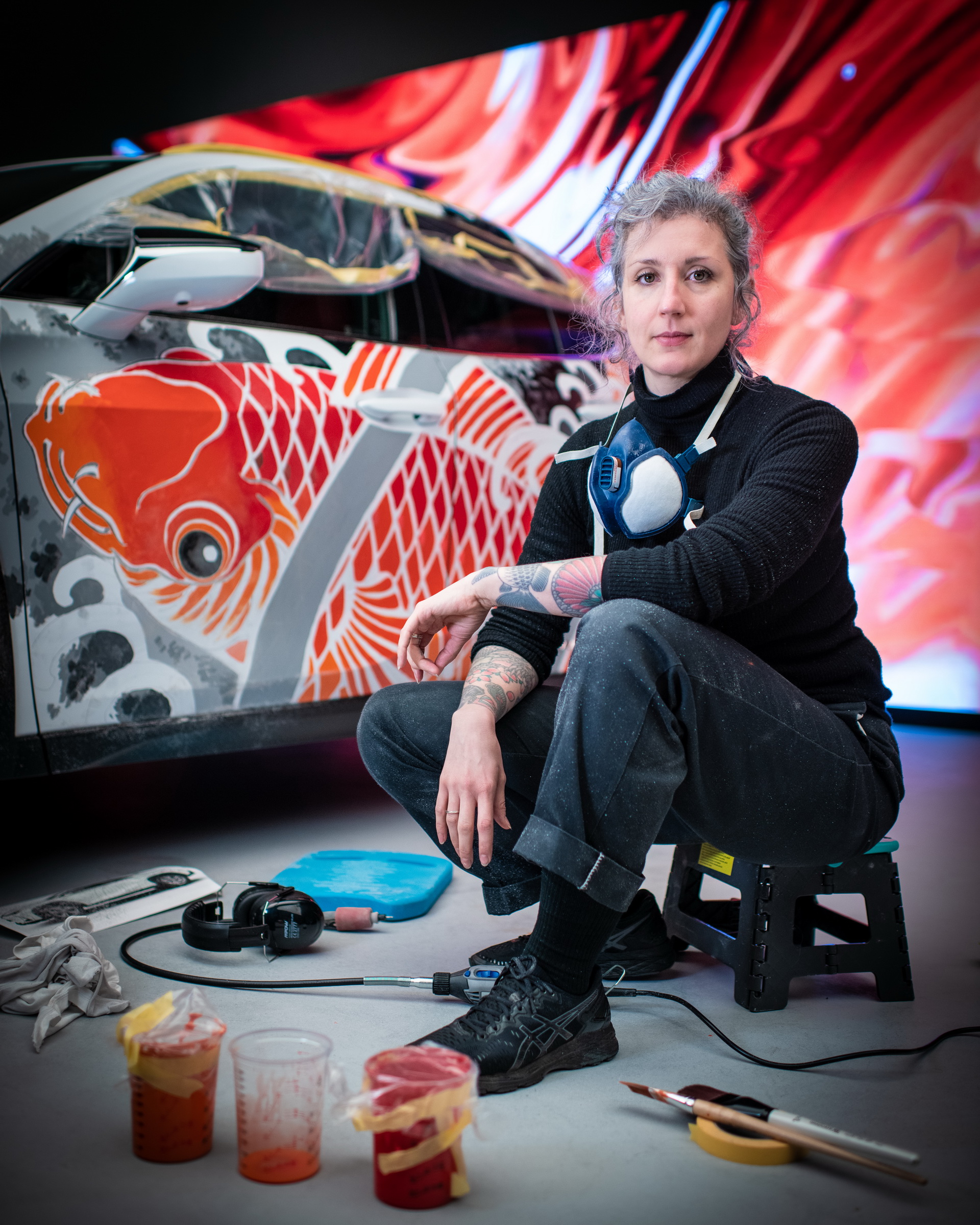 It Cost Over $145,000 To Create The World’s First Tattooed Car