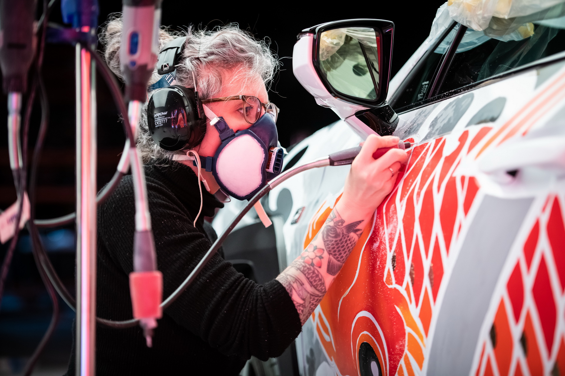 It Cost Over $145,000 To Create The World’s First Tattooed Car