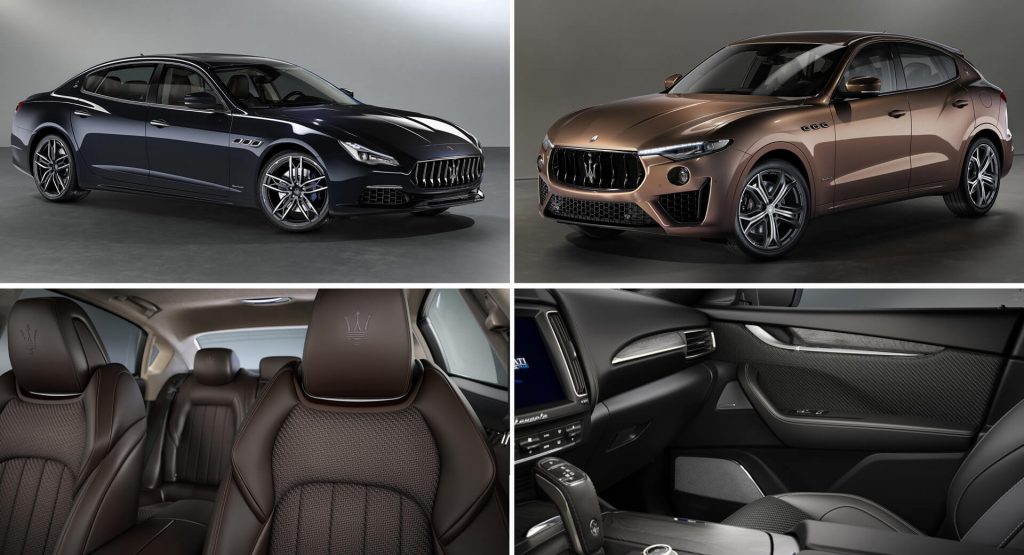 Maserati Gives Americans Fancy Pantsy Quattroporte And Levante Zegna Pelletessuta Editions