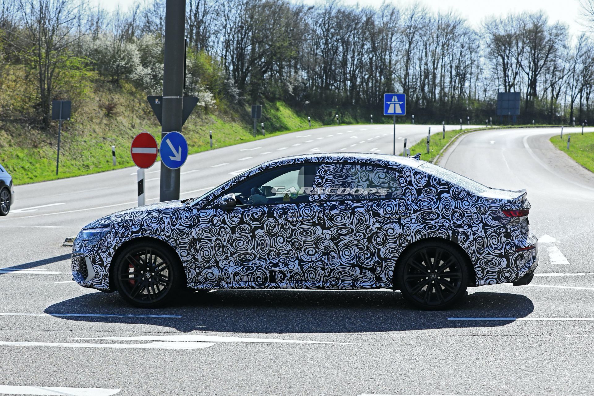 2021 Audi RS3 Sedan Makes Spy Debut, Could Pack Up To 444 HP