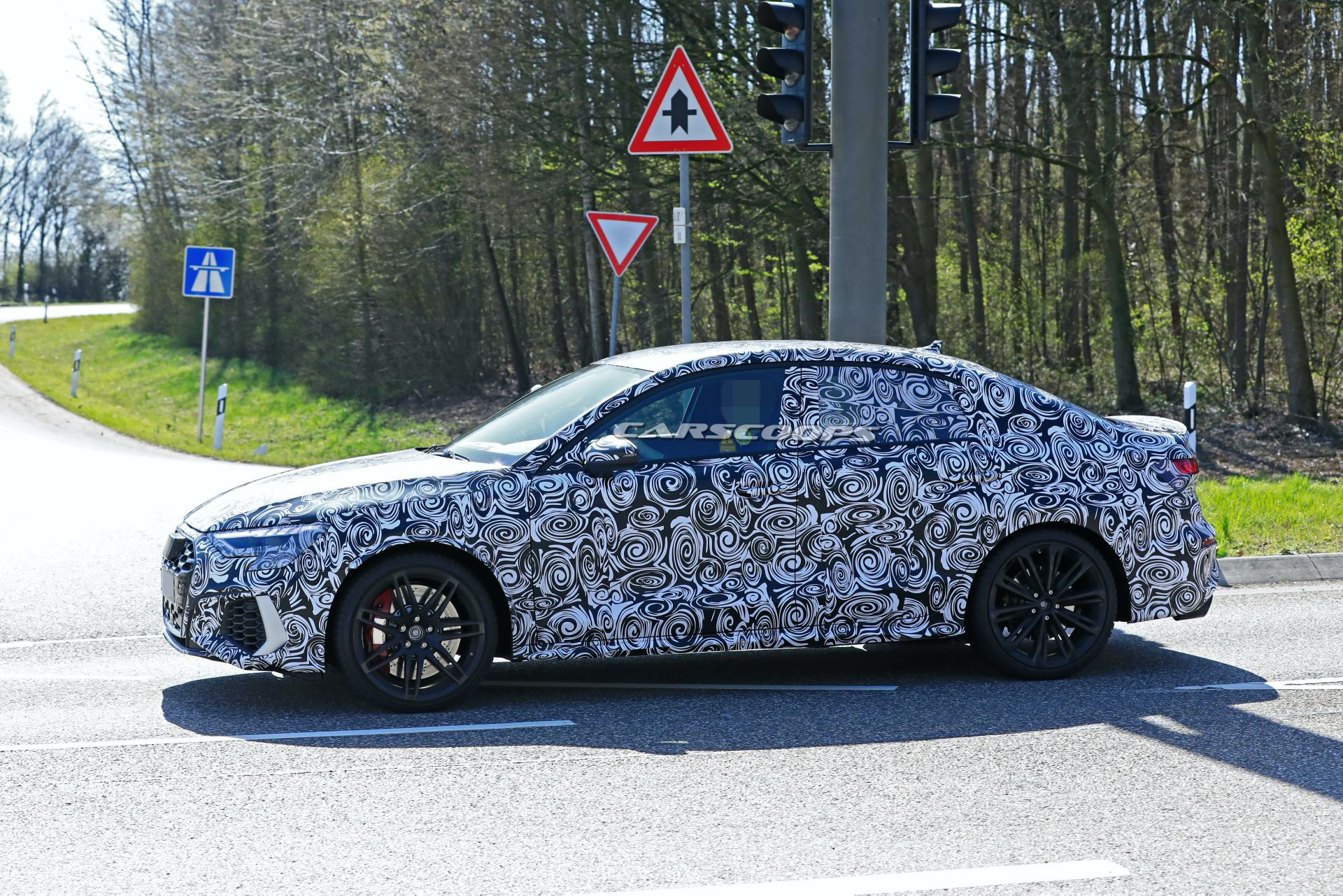 2021 Audi RS3 Sedan Makes Spy Debut, Could Pack Up To 444 HP