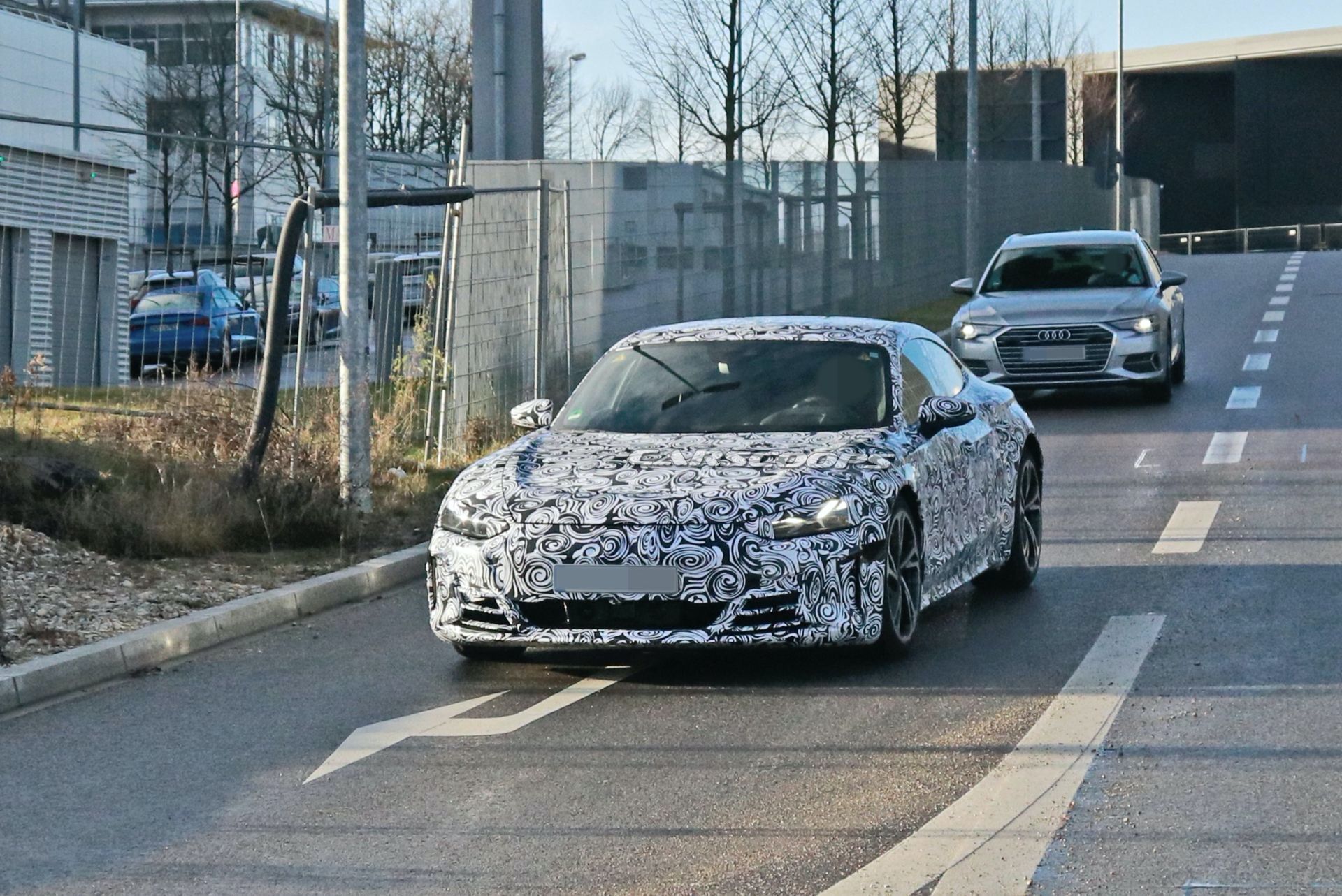 Production Audi E-Tron GT EV Spied, Retains Concept’s Electrifying Looks