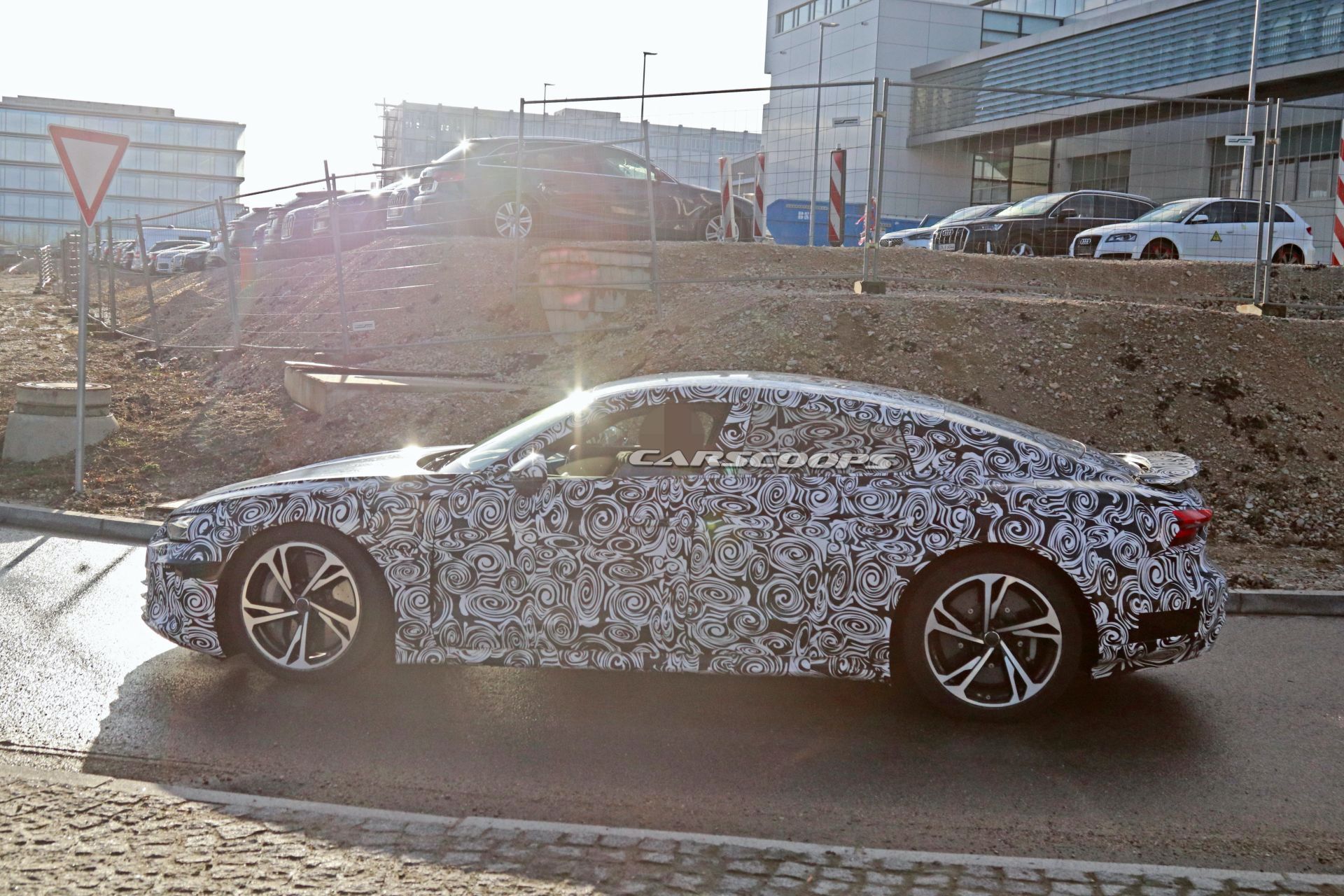 Production Audi E-Tron GT EV Spied, Retains Concept’s Electrifying Looks