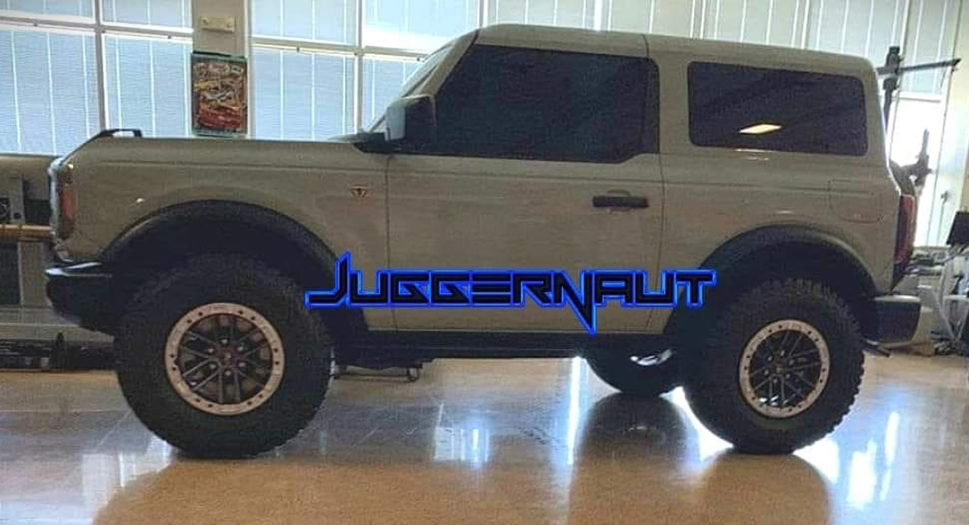 New 2021 Ford Bronco Leaked Photo Looks Like The Real Deal ...