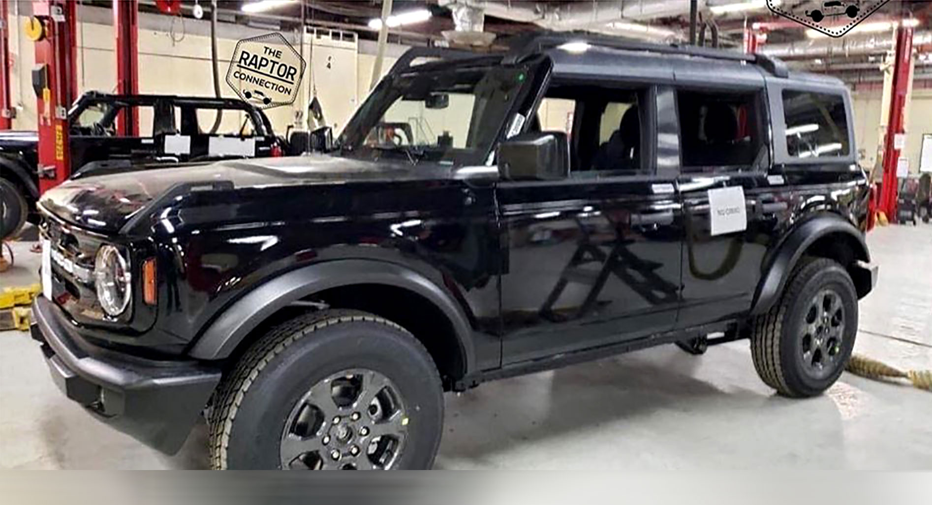 2021 Bronco 4 Door Black