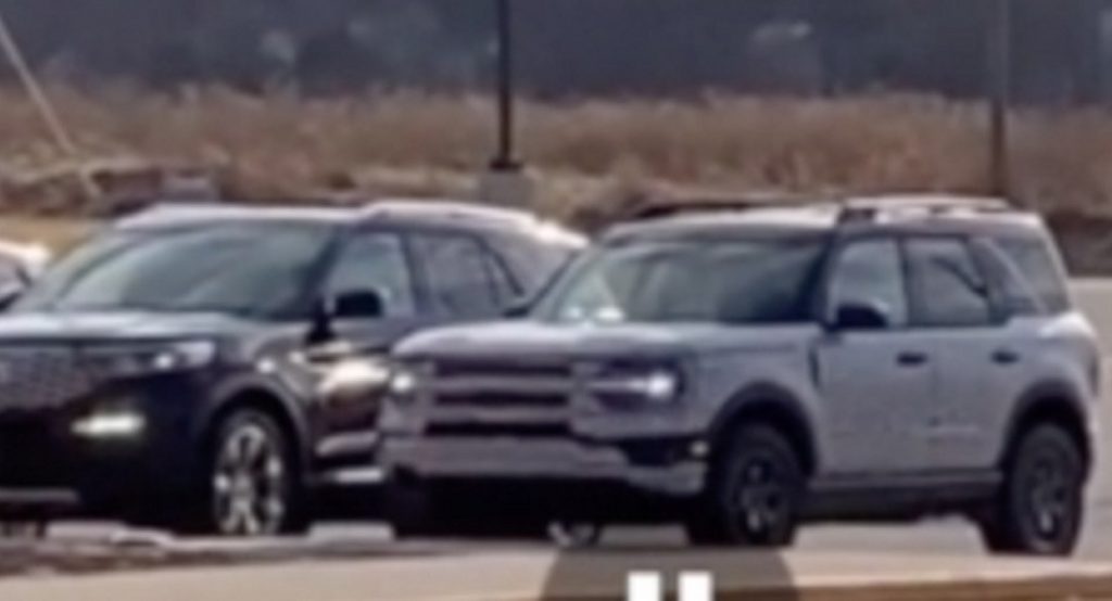  See The 2021 Ford Bronco Sport Parked Next To The Explorer