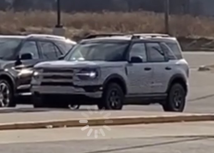 See The 2021 Ford Bronco Sport Parked Next To The Explorer