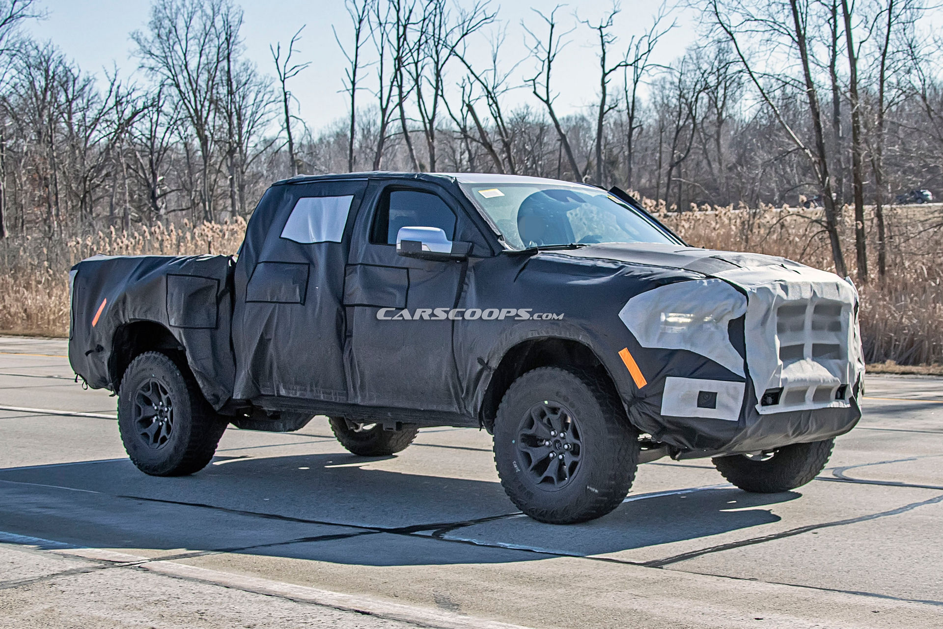 Ram 1500 Rebel TRX Mocks The Ford F-150 Raptor With An Easter Egg