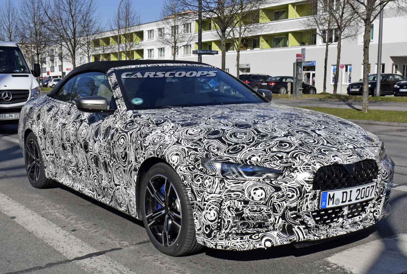 New BMW 4 Series Convertible Blows Its Top Off In Latest Spy Shots