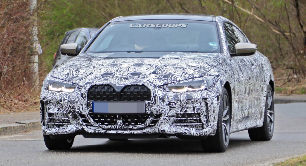  2021 BMW 4-Series Coupe’s Grille Sends Kia Vibes In Fresh Spy Shots